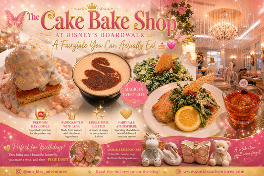✨ The Cake Bake Shop at Disney's BoardWalk: A Fairytale You Can Actually Eat 🎂🩷
